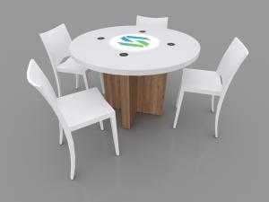 MOD-1480 Wireless Trade Show and Event Charging Table -- Image 1